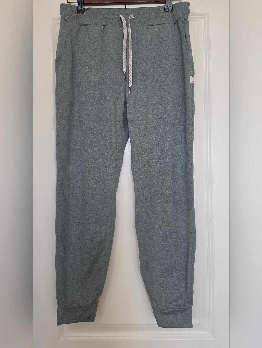 Vuori Performance/Halo Jogger Pants Women Small Green Heather Ultra Soft